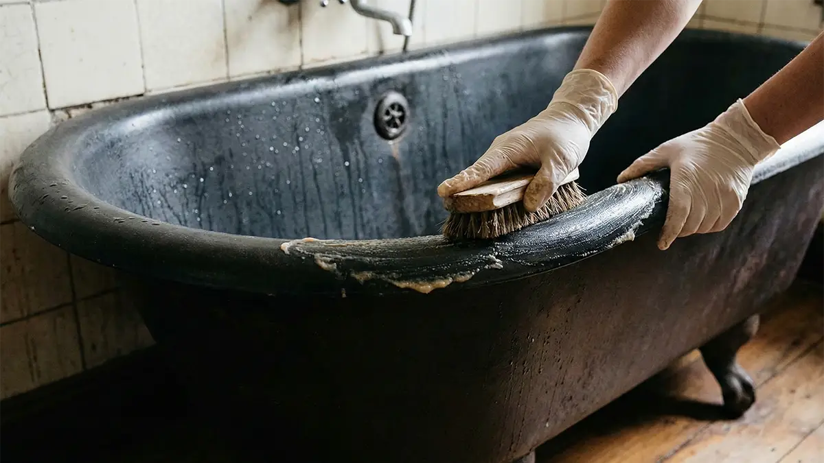 How to Clean A Cast Iron Tub A Complete Guide to Restoring Shine