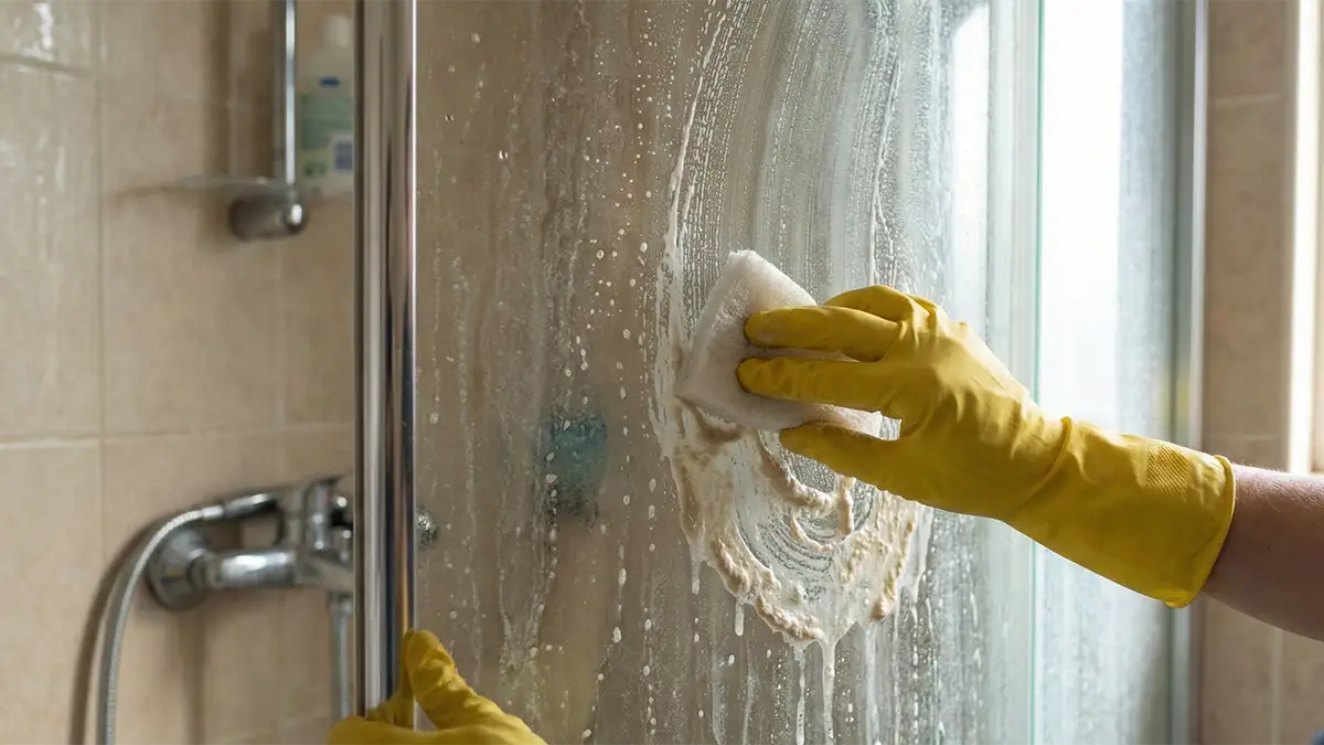 How to Remove Hard Water Stains From Shower Doors