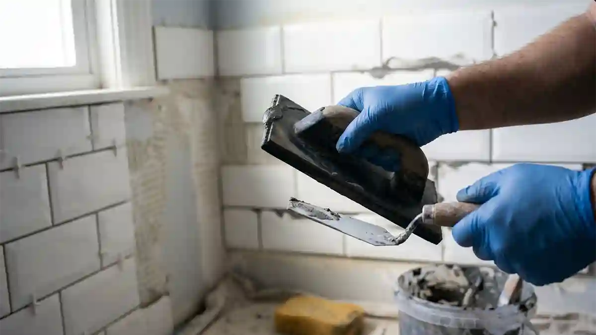 how to replace bathroom tiles