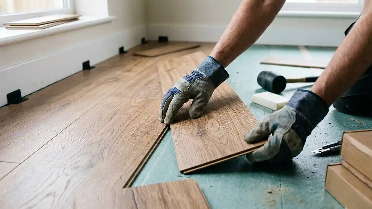 how to replace laminate flooring