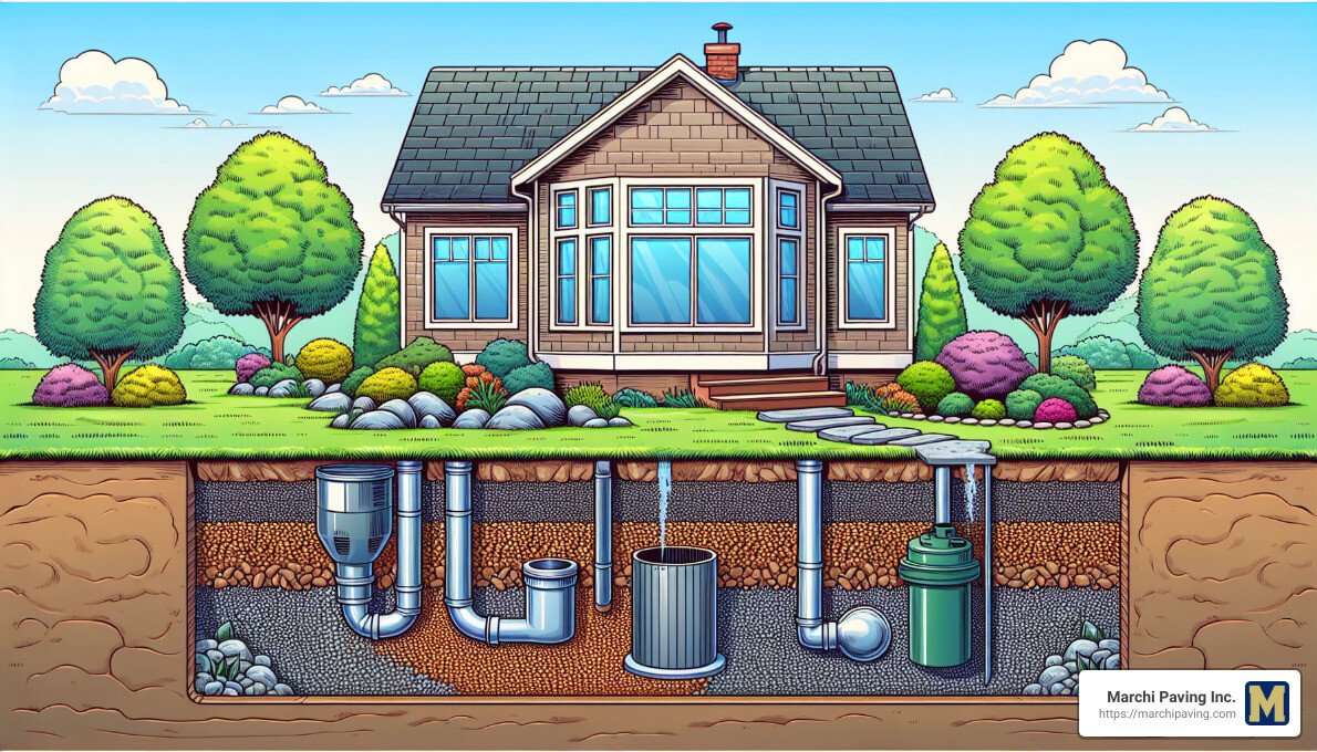 install window well dig set drain cover 2