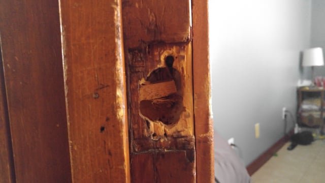 fix hole door small dings large damage 2