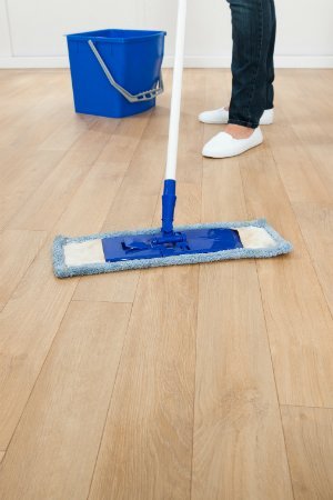 sweep mop floor right way every floor