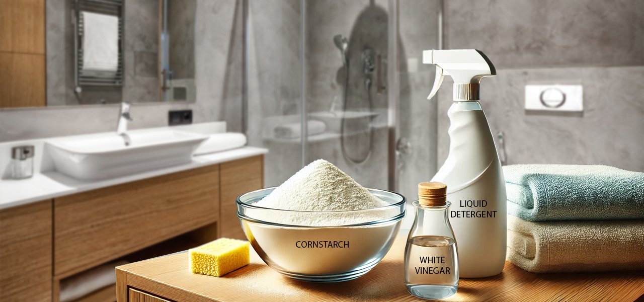 clean shower enclosure glass tile frame cleaning