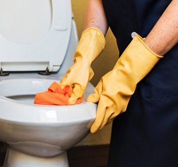 bathroom cleaning hacks that actually work surface