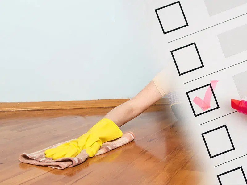 deep cleaning checklist complete room room guide
