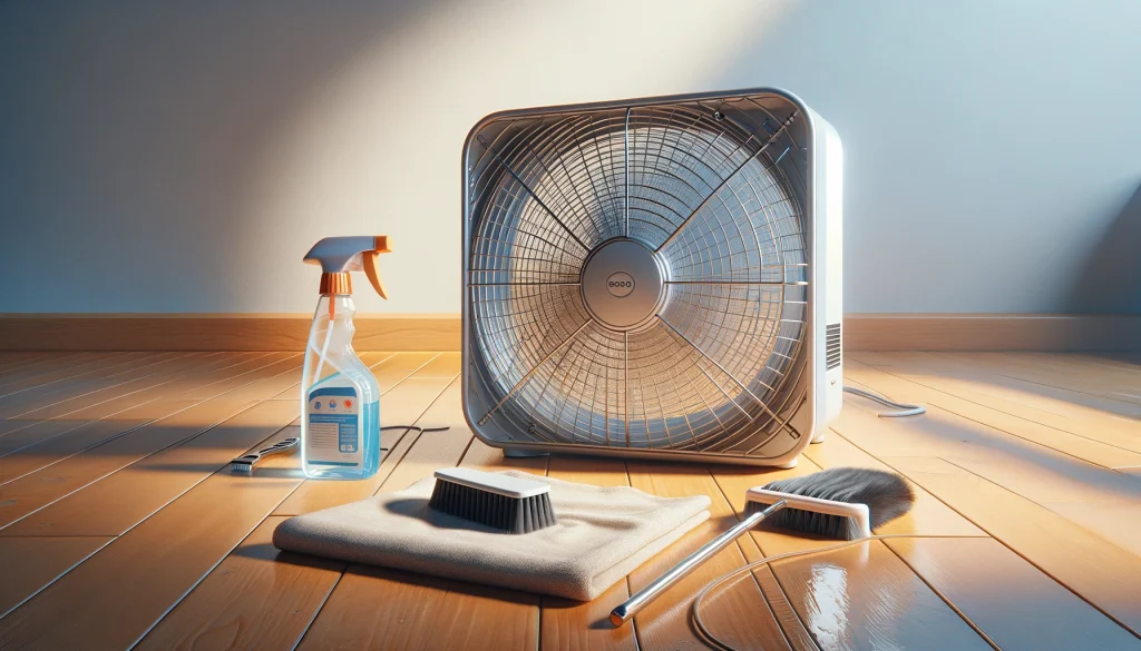 clean box fan without taking apart