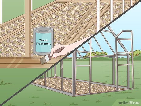 build greenhouse diy backyard greenhouse step step 2