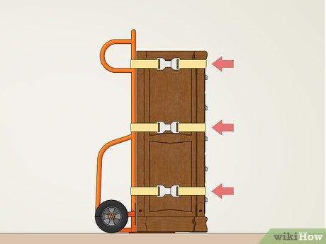 move heavy furniture flat ground up stairs