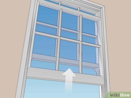 remove vertical sliding window double hung single