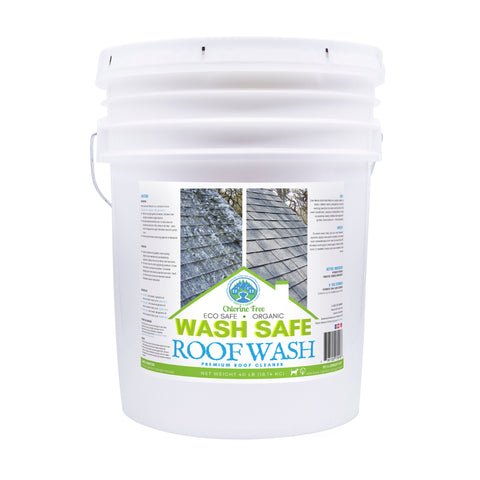 clean metal roof remove moss algae stains 2