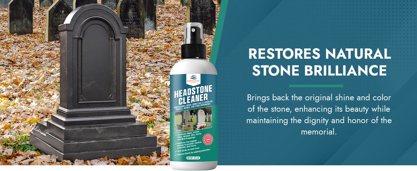 clean gravestone safe methods marble granite concrete