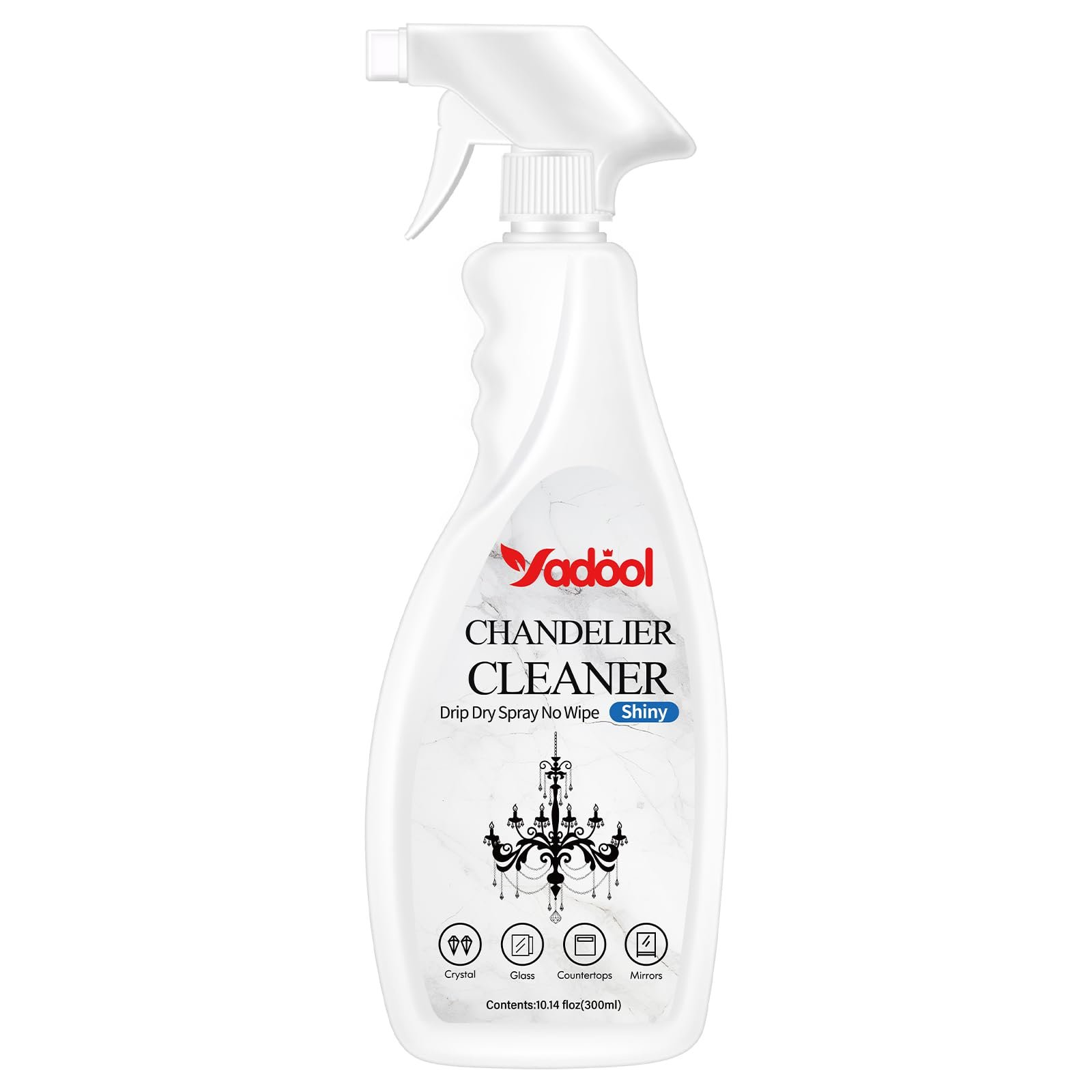 clean crystal chandelier spray hand clean polish 2