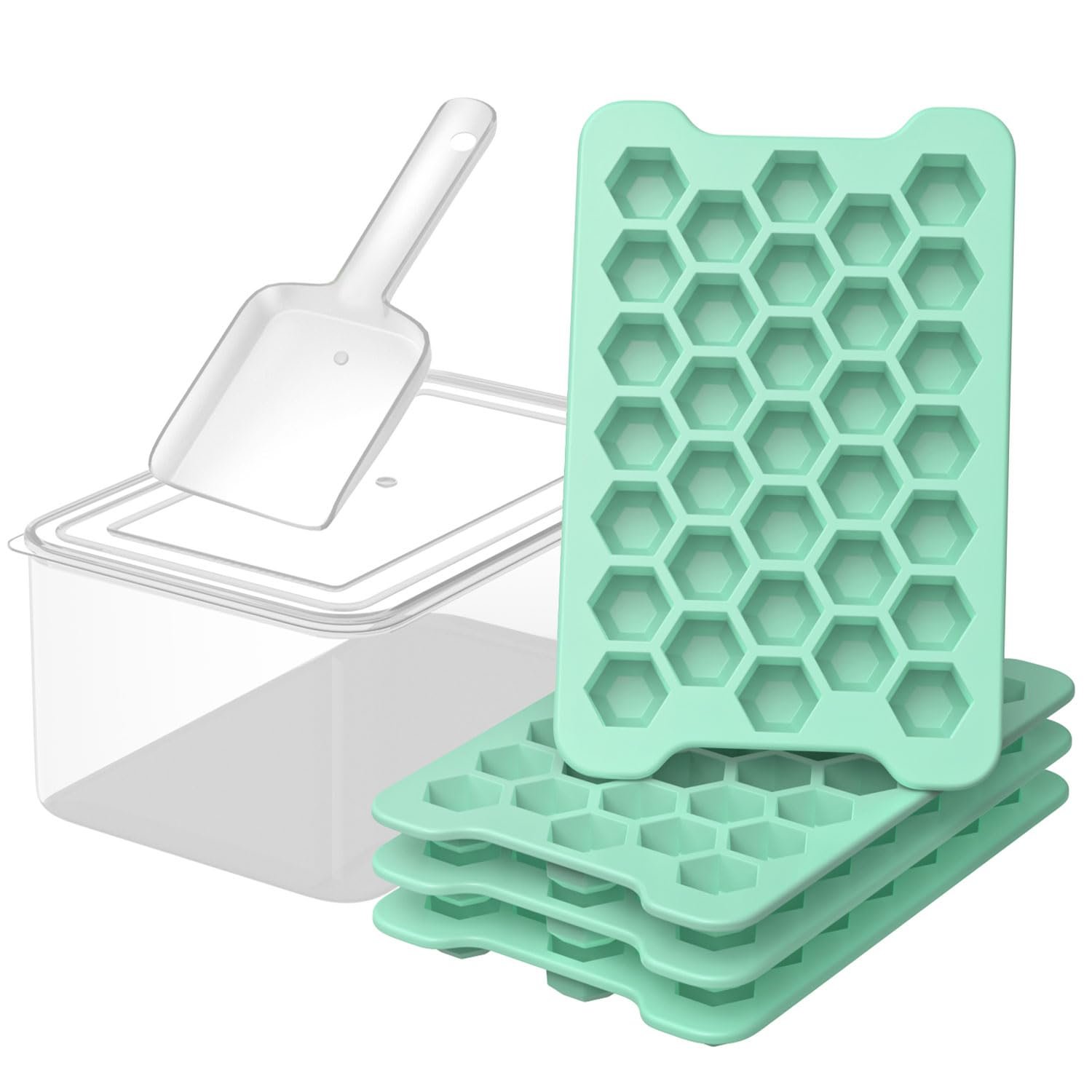 clean disinfect ice trays plastic silicone stainless 2