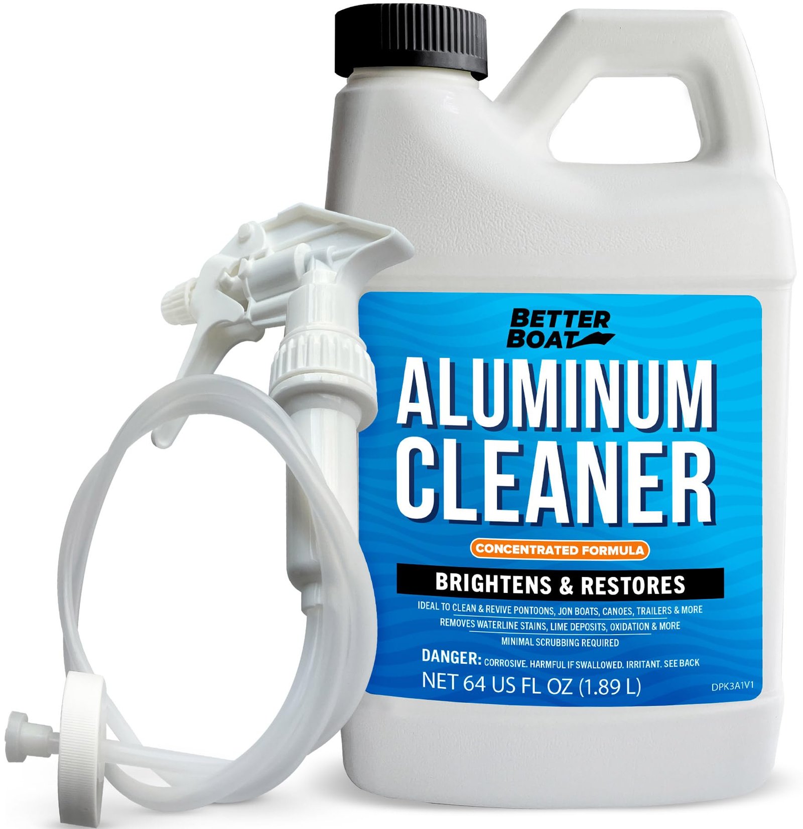 clean aluminum siding remove oxidation stains mildew