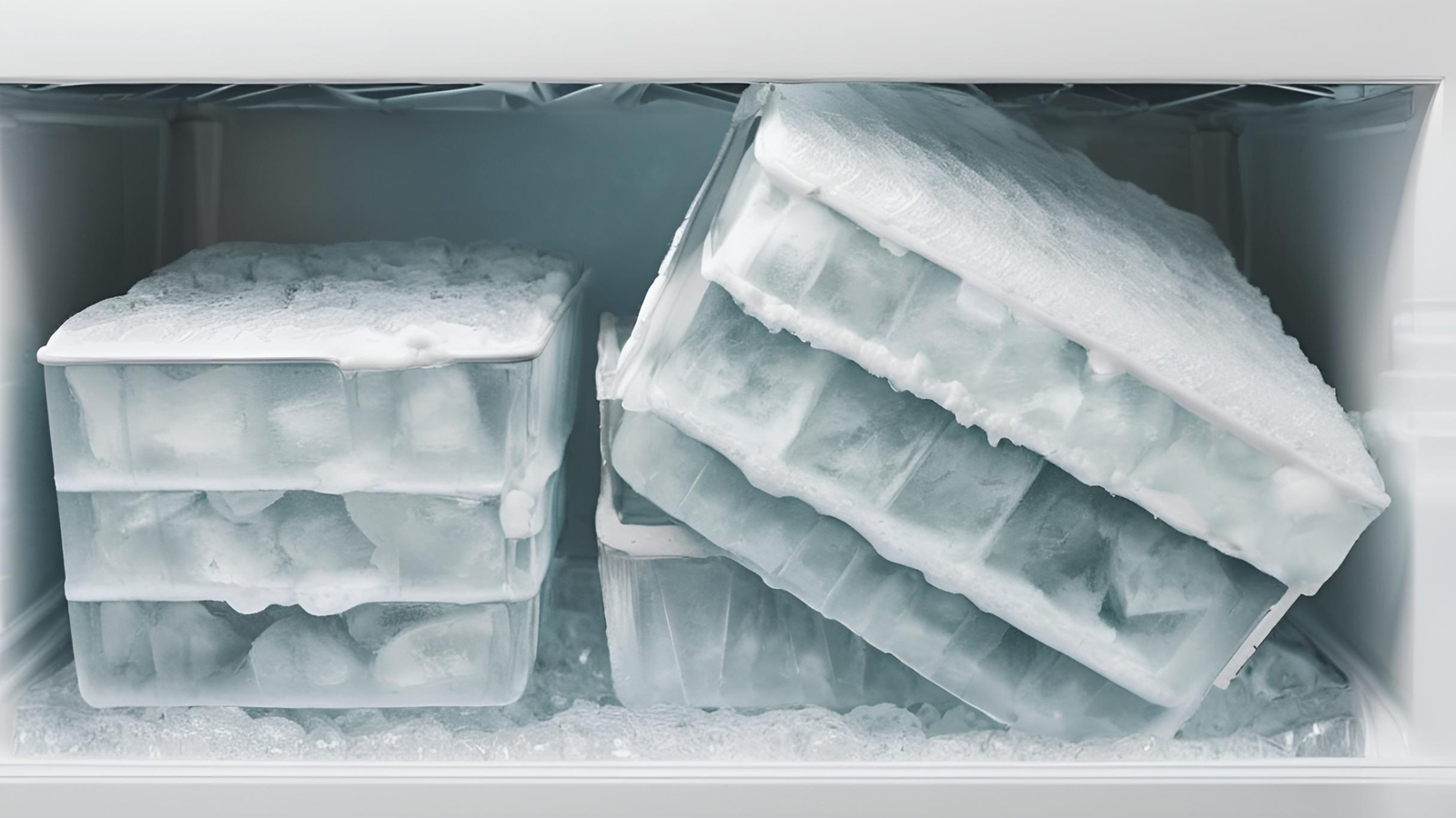clean deep freezer defrost scrub deodorize