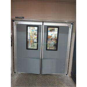 clean metal door steel aluminum wrought iron