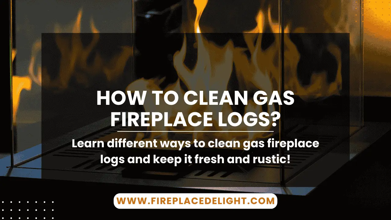 clean gas burners gas fireplace logs 2