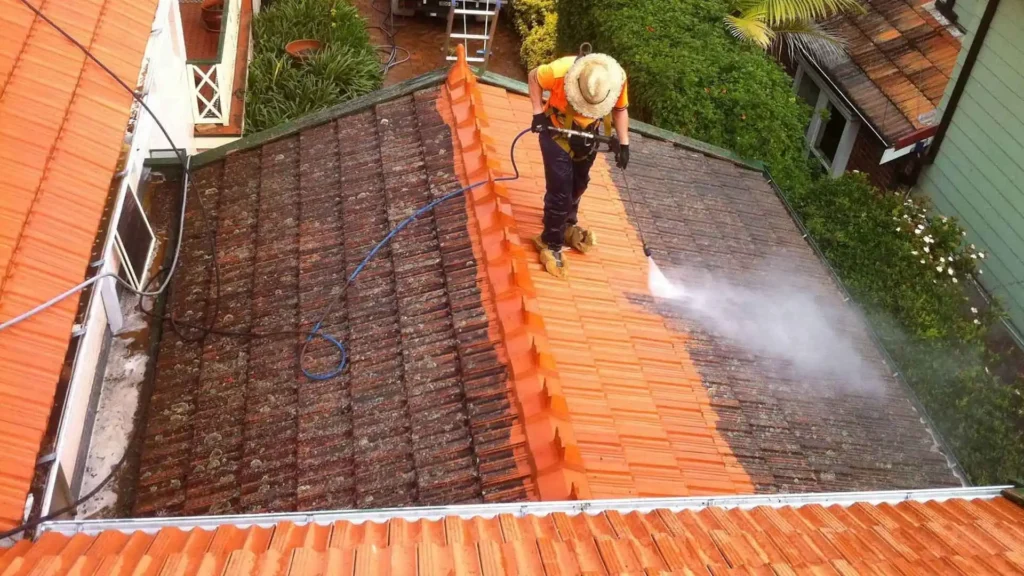 clean gutters without ladder safe methods high