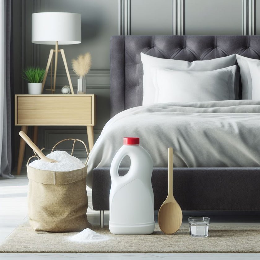 clean bed baking soda refresh mattress bedding