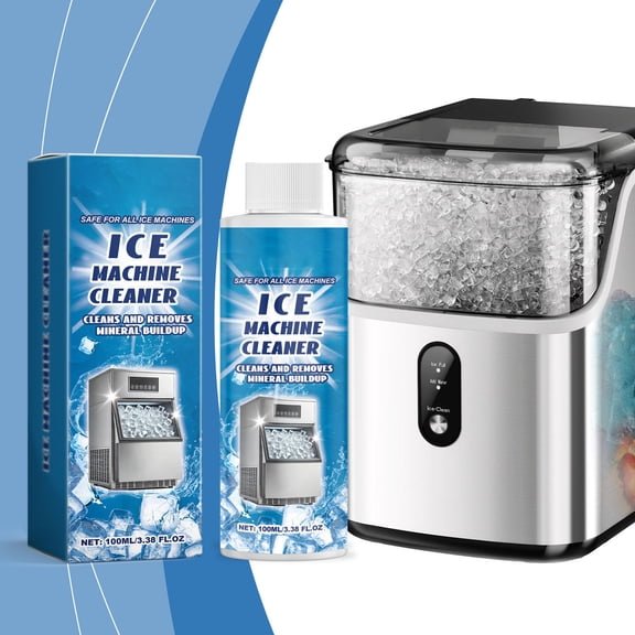 clean ice maker descale sanitize remove mold
