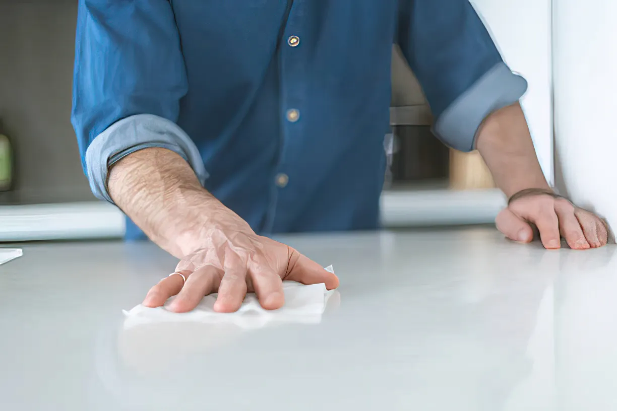 clean formica countertops daily care stain removal