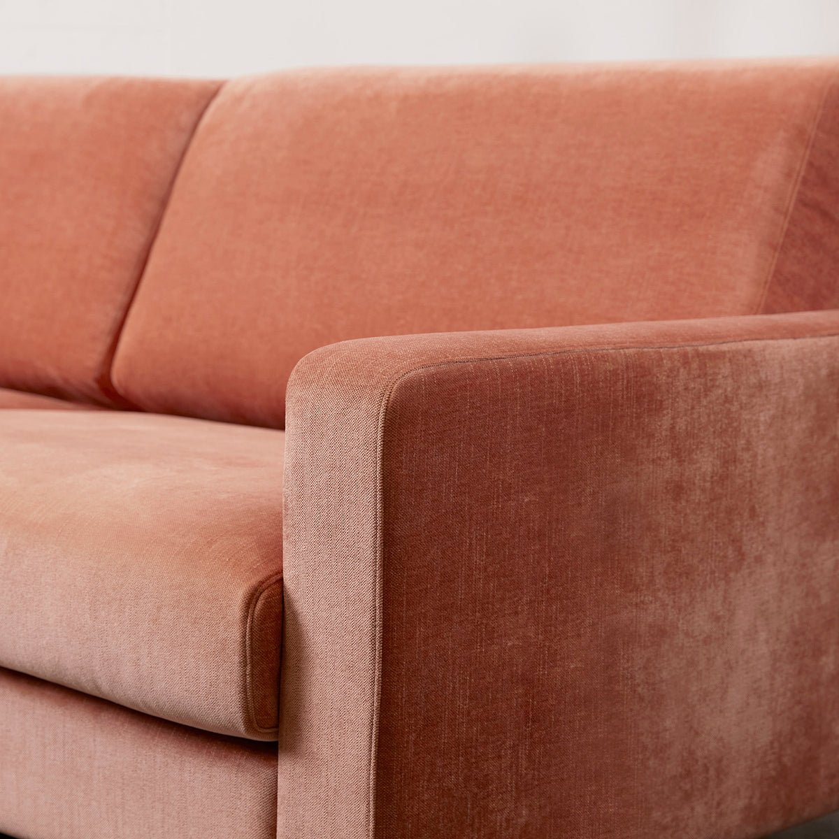 clean chenille sofa without crushing pile 2