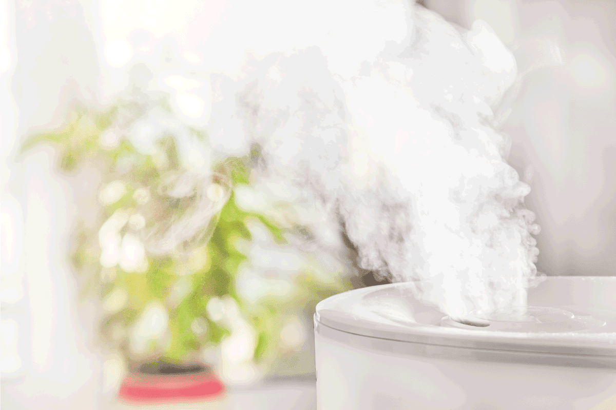clean humidifier filter evaporative wick vicks mineral
