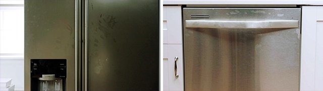 clean grease off stainless steel appliances surfaces 2