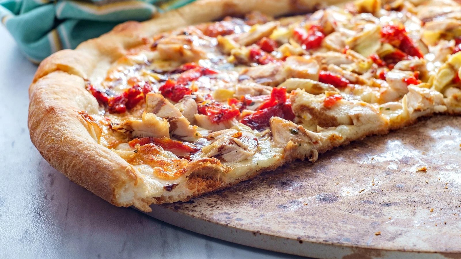 clean pizza stone remove burnt cheese grease 2