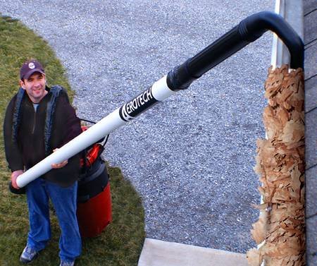 clean gutters without ladder safe methods high 2