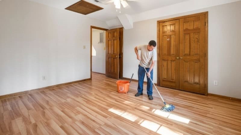 clean linoleum floors without damaging surface