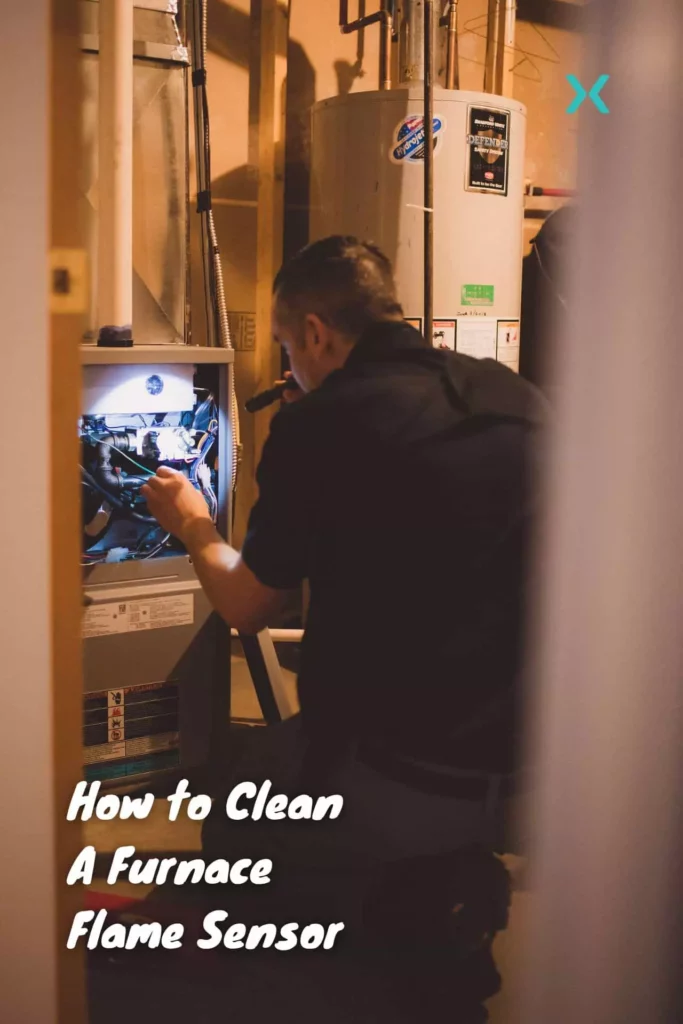 clean furnace flame sensor fix short cycling 2