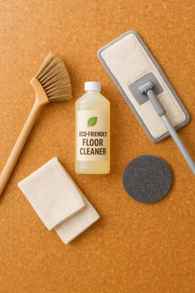 clean cork cork floors without damage 2