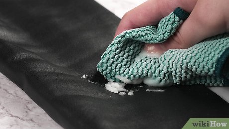 clean grease stains off leather furniture car