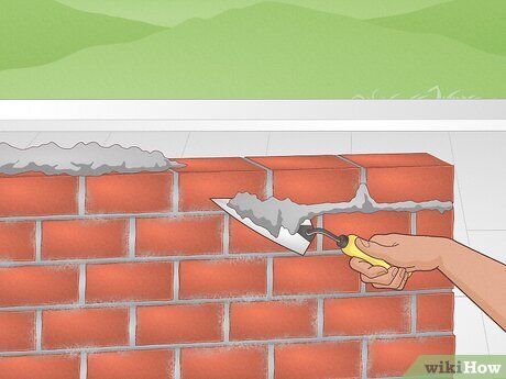 clean bricks fireplace bricks exterior walls mortar 2
