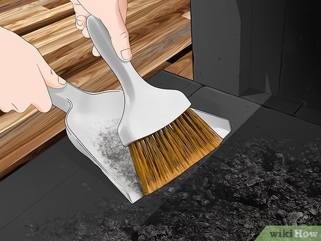clean slate hearth remove stains ash restore