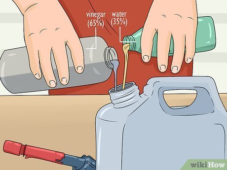 clean rv fresh water tank hot water 2
