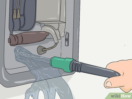 clean rv fresh water tank hot water
