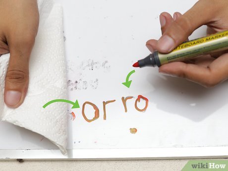 clean whiteboard remove ghost marks stains restore
