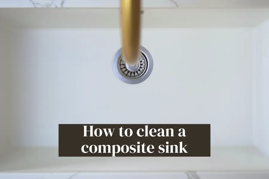 clean granite sink daily care stain removal 2